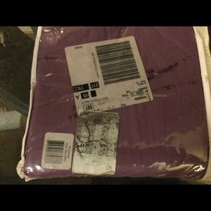 UNBRANDED purple bedskirt size king